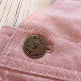 Dolly Pink Twill Dungarees