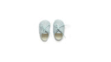 Sky Blue Lace-Up Soft Sole Shoes