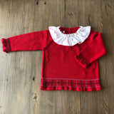 Artesania Granlei Red Knitted Suit