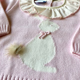 Granlei Girls Bunny knitted Jumper Set