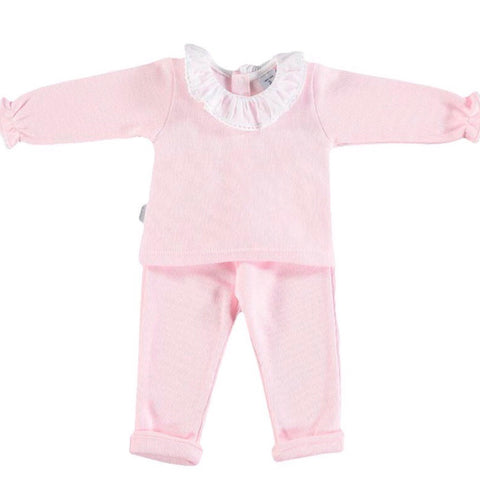 NEW SEASON Pink Frilly Tracksuit